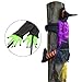 Y-STOP Hanging Crashing Witch,Door Porch Tree Decoration Props Crashed Witch - Outdoor Halloween Decorations