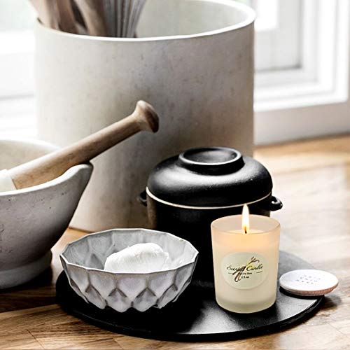 YINUO LIGHT Scented Candles Gifts Set for Women, 8 x 2.5 Oz Portable Glass Soy Candles with Strongly Fragrance Essential Oils for Stress Relief and Aromatherapy