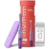 Hum by Colgate Smart Battery Toothbrush Kit Sonic Toothbrush with Travel Case- Purple