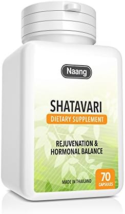 Shatavari Supplement 400mg 70 Capsules Organic for Healthy Female and Male Reproductive System Support, Maintain Healthy Levels of Breast Milk, Hormonal Balance, Support Male Reproductive System