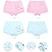 Defitck Cartoon cute Little Girls Underwear Briefs Panties Set (2-4year, 2068)