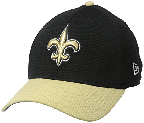NFL New Orleans Saints 2015 Team Color Training Camp 39Thirty Stretch Fit Cap, Large/X-Large, Black