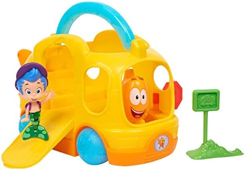 bubble guppies school bus toy
