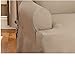 SureFit SF27661 Cotton Duck Solid Wing Chair Slipcover - Relaxed Fit - One Piece - 100% Cotton - Machine Washable, Linen