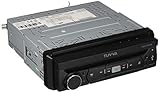TUVVA KSD7843B in-Dash Car Multimedia Receiver 1-DIN 7-inch Motorized Touchscreen DVD/CD/USB/AUX-in / MP4 / MP3 Player RDS Radio Bluetooth Audio Streaming Hands-Free Calls with Remote Control