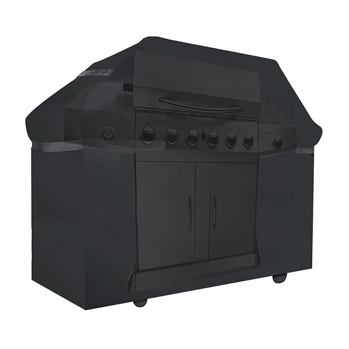 Tiardey BBQ Covers Waterproof Heavy Duty 210D Oxford Fabric Barbecue Cover for Outback Char Broil -145x61x117cm