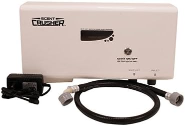Scent Crusher Wash 03 Laundry Ozone Generator, Destroys All Odors, Mold, Bacteria and Viruses, Easy Installation, Front and Top Load Machine Compatible, No Detergent Needed