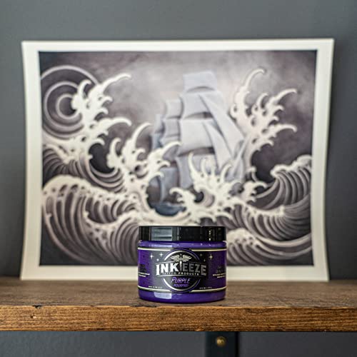INKEEZE Purple Tattoo Ointment for Artists and Aftercare, Essential