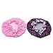 Mudder Women Waterproof Shower Cap Double Layer Bath Cap