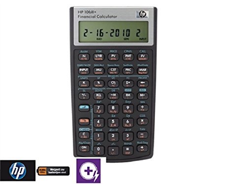 HP 10bII Financial Calculator Size: 3.19W x 0.6D x 5.7H Style: 3.19W x 0.6D x 5.7H, Model:NW239AA#B12, Office Accessories & Supply Shop
