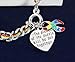 Autism Ribbon Bracelet-Multi-Colored Rope (Retail)