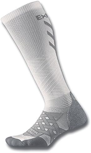 Thorlos Experia Unisex XEOU Multi-Sport Thin Padded Compression Over the Calf Sock