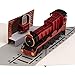 Harry Potter Hogwarts Express Platform 9 3/4 Pop-Up Card - Deluxe Handcrafted Pop Up Card - All Occasions, Inspirational - 5 x 7