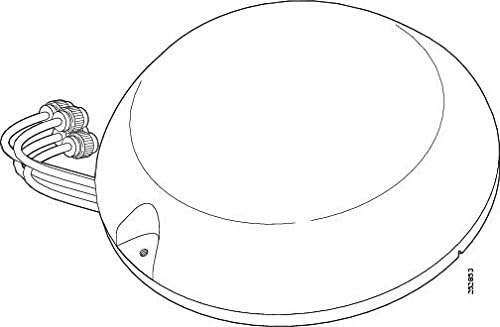 CISCO AIR-ANT2451NV-R= - 2.4GHz2.5dBi/5GHz3.5dBi 802.11nOmniAnt,RP-TNC REMANUFACTURED