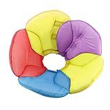 Pet Dog Elizabethan Collar Colorful Flower Pattern