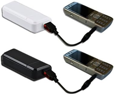INSTANT Emergency Portable Battery Powered USB Port Cell Phone Chargers 2 Pack - BUNDLE, 2 pcs - Travel Backup Stations for Charging Cellphone - Essential Kit Charger - Car, Truck, Automobile, Home, Office - MUST Have for ALL your devices