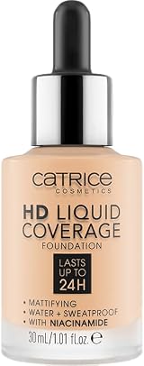 Catrice HD Liquid Coverage Foundation Ivory Beige 005 3 x 30 ml Pipette view 3