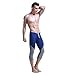 Funycell Men's Running Pants Capris Sports Tight Leggings