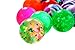 50 Count Bulk Bouncy Ball Party Favors for Kids Birthday Party (Multicolor, 1.5 in)