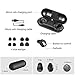 2019 Newly True Wireless Earbuds Bluetooth 5.0 Headphones, TWS Stereo Headphones In-Ear True wireless Sweatproof and Waterproof 5.0 with Charging Case,Binaural Stereo Earbuds,Noise Cancelling