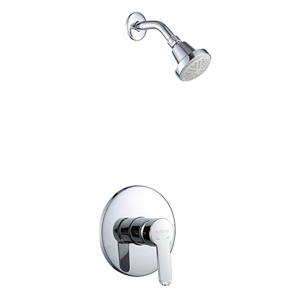 Amazon Com Billy S Home Single Function Shower Trim Kit Chrome