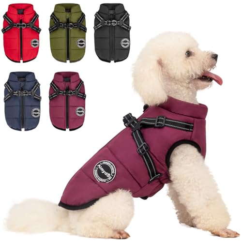 AIMYDOG Dog Winter Coat Warm Dog Jacket