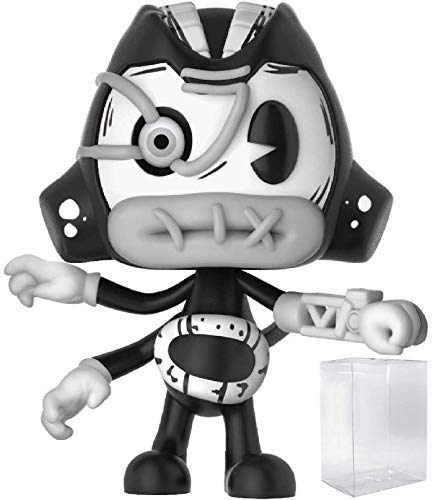 Funko Pop! Games: Bendy and The Ink Machine - Striker Vinyl Figure (Bundled with Pop Box Protector Case)