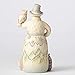 Enesco Jim Shore Heartwood Creek White Woodland Snowman with Owl 4053688 Figurine