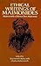 Ethical Writings of Maimonides