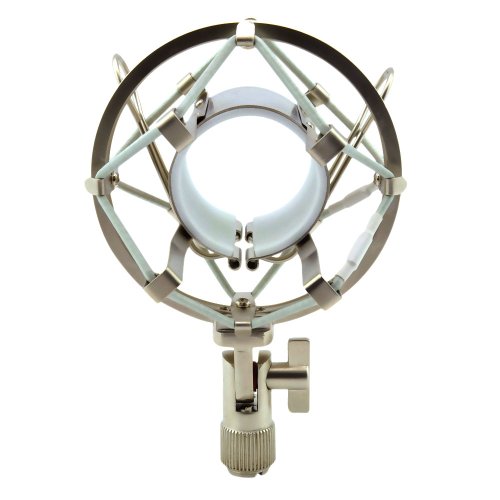 image for Weymic Silver Metal Shock Mount Holder Clips for Such AT2020 AT4033 La