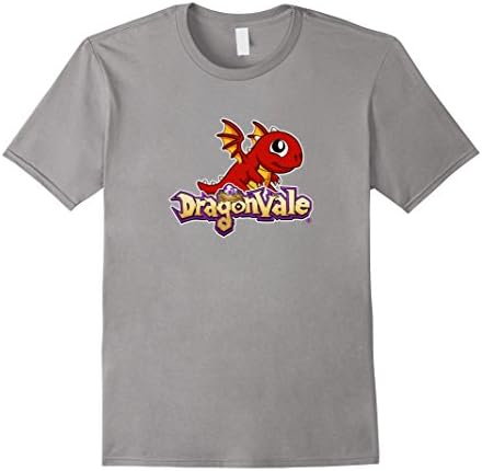 DragonVale: Baby Fire Dragon Logo T-Shirt - Male XL - Slate