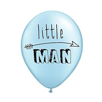 Amazon Com Blue Little Man Balloon With Arrow Little Man