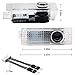 Car Door LED Light Logo HD Projector Ghost Shadow Welcome Lights Low Consumption Shadow Lights for BMW Series (4 Pack)