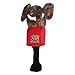 Team Golf NCAA Alabama Crimson Tide Mascot Head Cover Mascot Golf Club Headcover, Fits most Oversized Drivers, Extra Long Sock for Shaft Protection, Officially Licensed Product
