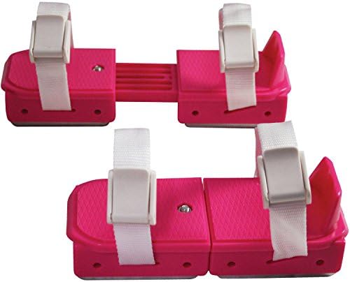American Athletic Unisex Pink for young children Size 6Y-13Y Adjustable Double-Runner Ice Skates