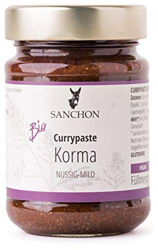 Bio Currypaste Korma, Sanchon (6 x 190 gr)
