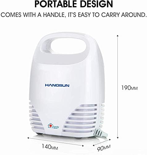 Inhalador Nebulizador Electrico CN560 Nebulizador Bebe Adulto Para Inhalación De Medicamentos Líquidos (Blanco)