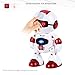 LKKLILY Remote Control Robot with Touch Interaction Music Dance and Lights Remote Toy for Children Kids and Kids Gifts (Red)thumb 3