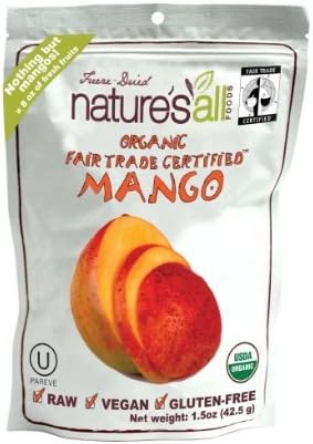 Natures All Mango Frz Drd Raw Org