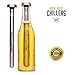 Brew House Chillers - Dad’s Edition - “Worlds Coolest Dad” Engraved on 2 Stainless Steel Beer Chiller Sticks - Boxed Gift Set for Men