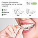 Mouth guard for grinding teeth BPA Latex Free Moldable Custom Dental Night Guards for teeth grinding, FDA Approved, Upper & Lower Teeth, 3-in-1 Multi-Purpose Teeth Whitening Tray Mouth Guard 2 Sizes
