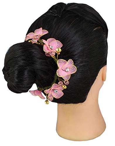 Buy Hair Bun Accessories Pink Online At Low Prices In India