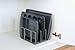 Seville Classics Vertical Pan Lid Rack Kitchen Counter and Cabinet Organizer, 10