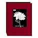 Pioneer Photo 24-Pocket Frame Cover Album for 5 by 7-Inch Prints, Apple Red Fabric