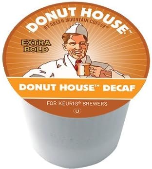 Green Mountain Donut House DECAF Coffee for Keurig Brewers 24 K-Cups (3 Pack)