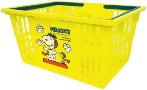Amazon Co Jp Sn T S ﾃｨｰｽﾞﾌｧｸﾄﾘｰ ｷｬﾗﾊﾞｽｹｯﾄ ｽﾇｰﾋﾟｰｲｴﾛｰ Peanuts ｶｺﾞ お風呂 お砂場 お出掛け 収納 ｷｬﾗｸﾀｰ雑貨 おもちゃ