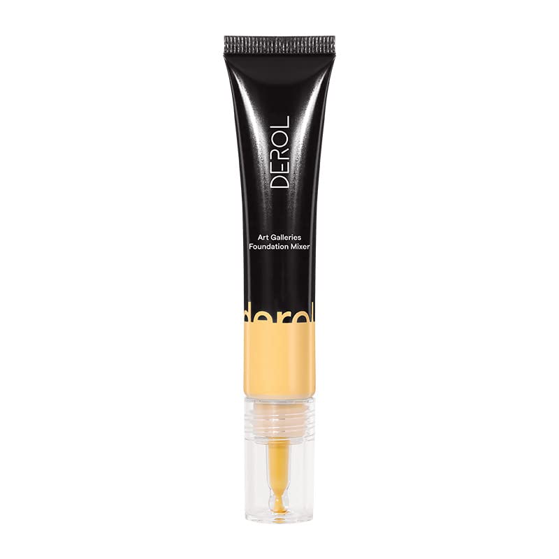 Yellow Foundation,Foundation Mixing Pigment,Yellow Pigment for Foundation,Color Corrector,Smooth and Light,Blends Easily With Foundation,Pink to Yellow,Cruelty Free,0.67 oz.