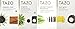 Tazo Black Tea 4 Flavor Variety Pack Sampler (Pack of 4, 80 Bags Total)