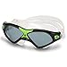 Aqua Sphere Seal Seal XP2 Swim Mask with Smoke Lens. Lightweight & Comfortable UV Protection Swimming Goggles for Adults (Black/Green).