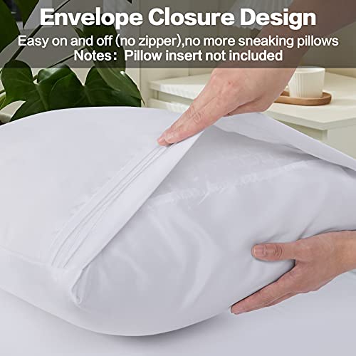 Balichun Bed Sheet Sets Double/Full Size - 6 Piece - 1800 Thread Count Hypoallergenic Brushed Microfiber Bedding Sheets with Deep Pockets -Wrinkle/Fade/Stain Resistant (White, Full)